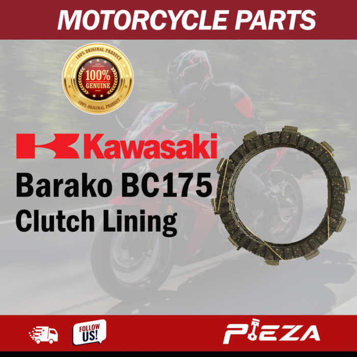 KAWASAKI Barako BC175 Clutch Lining Pieza Automotive PH