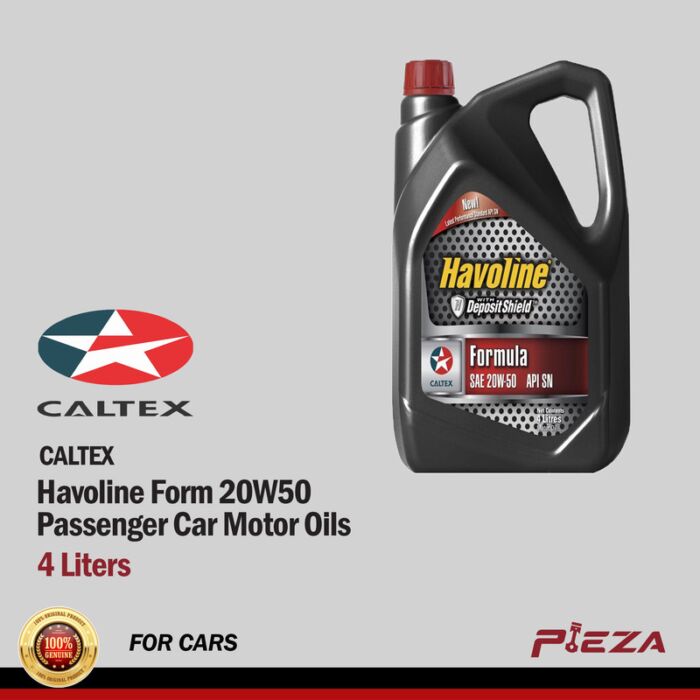 Caltex Havoline Form W Passenger Car Motor Oils Liters Pieza