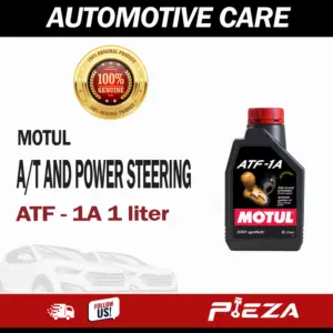 MOTUL Gear - Transmission Oils A/T AND POWER STEERING 100% Synthetic ATF / 1A 1 Liter
