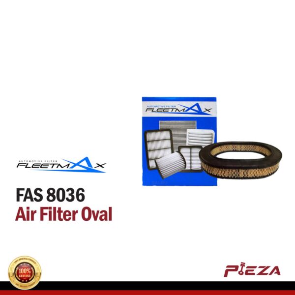 FLEETMAX FAS 8036 Air Filter Oval - Image 2