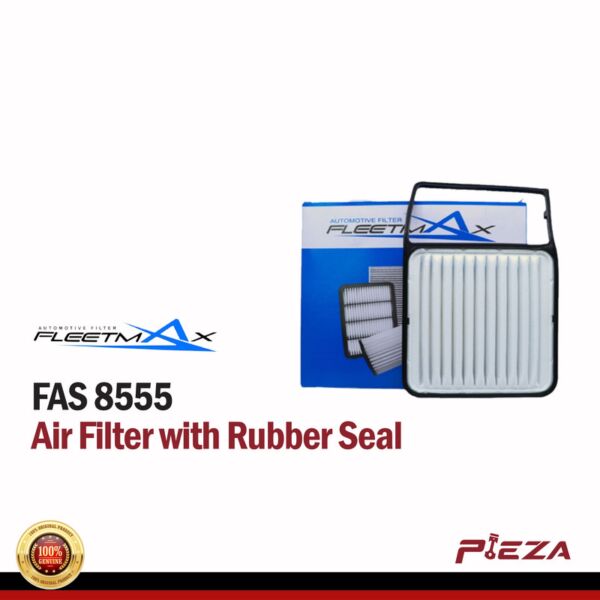 FLEETMAX FAS 8555 Air Filter with Rubber Seal - Image 2