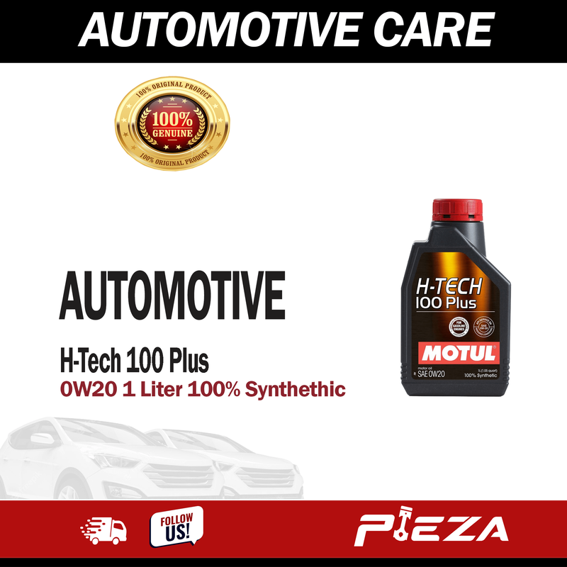 Motul Engine Oil H Tech Series 100 Synthetic 100 Plus 0w20 1 Liter Pieza Automotive Ph