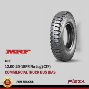 MRF Commercial Truck Bus Bias 12.00-20-18PR Nu Lug (CTF)