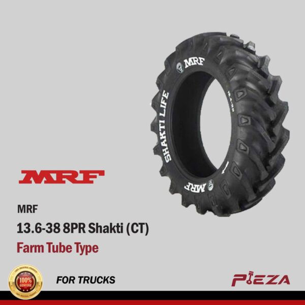 MRF Farm Tube Type 13.6-38 8PR Shakti (CT)