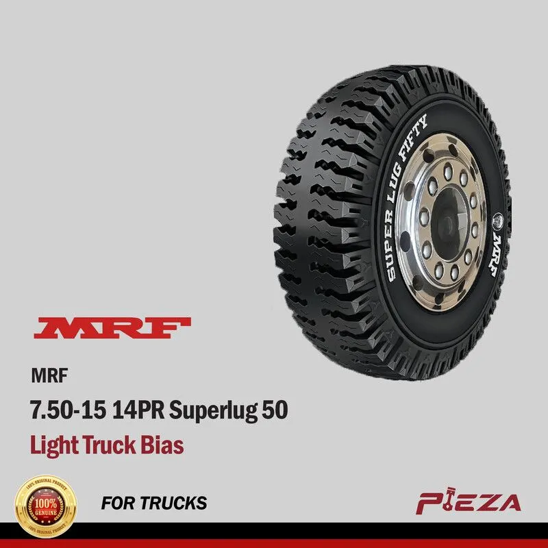 MRF Light Truck Bias 7.50-15 14PR Superlug 50