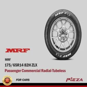 MRF Passenger Commercial Radial-Tubeless 175/65R14 82H ZLX
