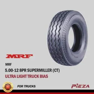 MRF Ultra Light Truck Bias 5.00-12 8PR Supermiler (CT)