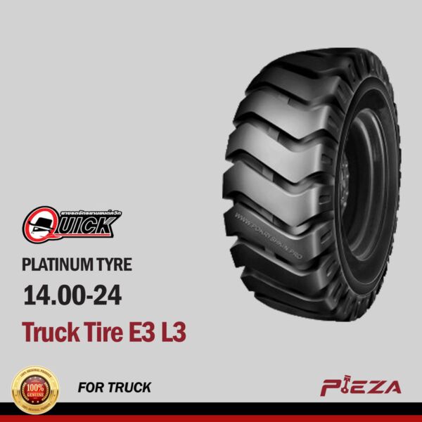 PLATINUM TYRE Truck Tire E3/L3 14.00-24