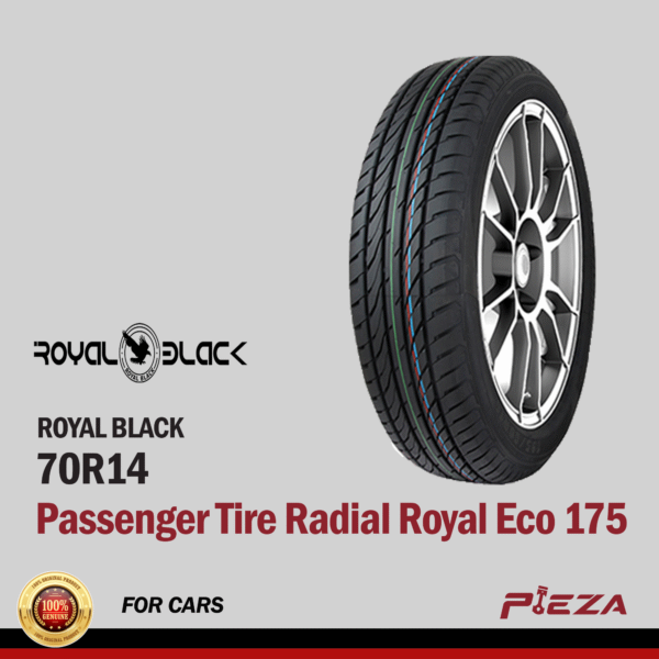 ROYAL BLACK Passenger Tire Radial Royal Eco 175/70R14