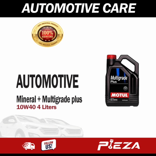 MOTUL Engine Oil Mineral + MULTIGRADE PLUS 10W40 4 Liters