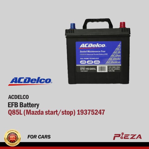 ACDELCO EFB Battery - Q85L (Mazda start/stop) 19375247