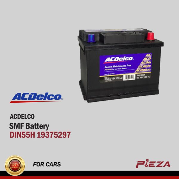 ACDELCO SMF Battery -- DIN55H 19375297