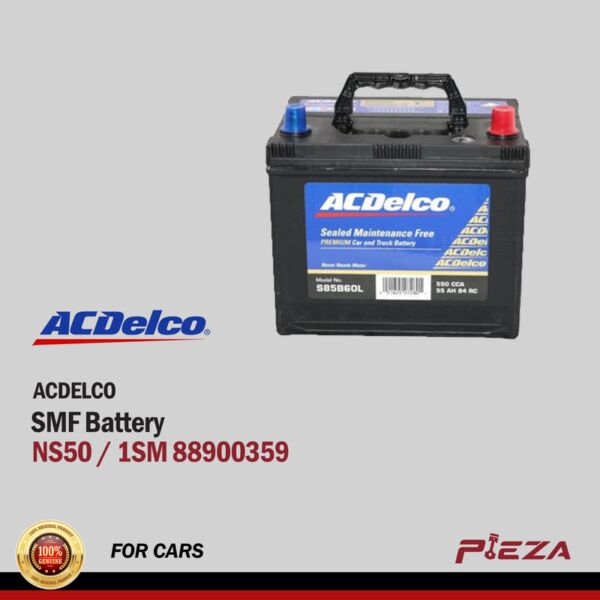 ACDELCO SMF Battery -- NS50 / 1SM 88900359