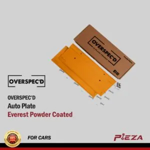 OVERSPEC'D Auto Plate Everest Powder-Coated