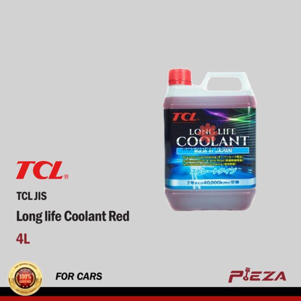 TCL JIS Long Life Coolant Red 4 Liters