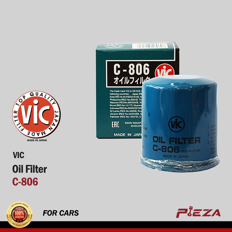 VIC Oil Filter C-806 - Pieza Automotive PH