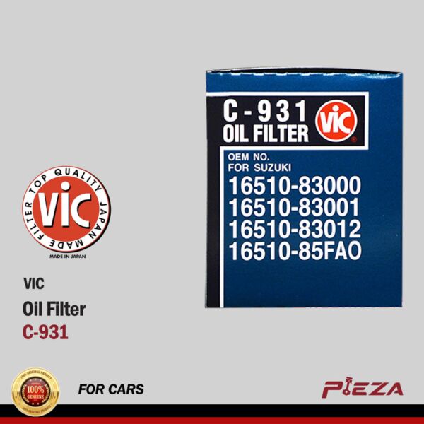 VIC Oil Filter C-931