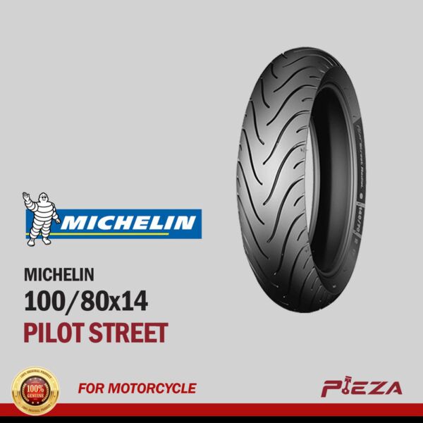 MICHELIN Pilot Street Motorcycle Tires 100/80x14