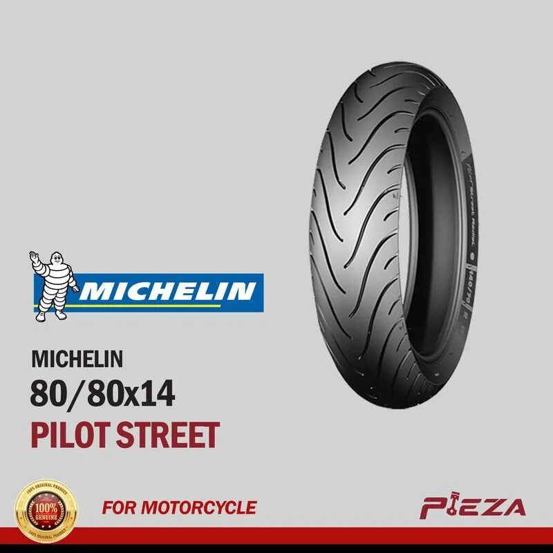 MICHELIN Pilot Street Motorcycle Tires 80/80x14