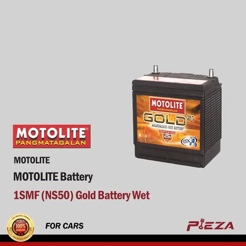 1SMF (NS50) MOTOLITE Gold Battery Wet