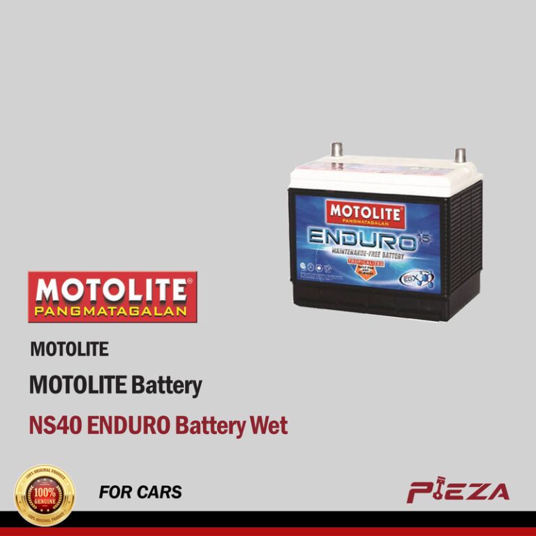 Multicab Battery NS40 ENDURO Battery Wet - Pieza Automotive PH