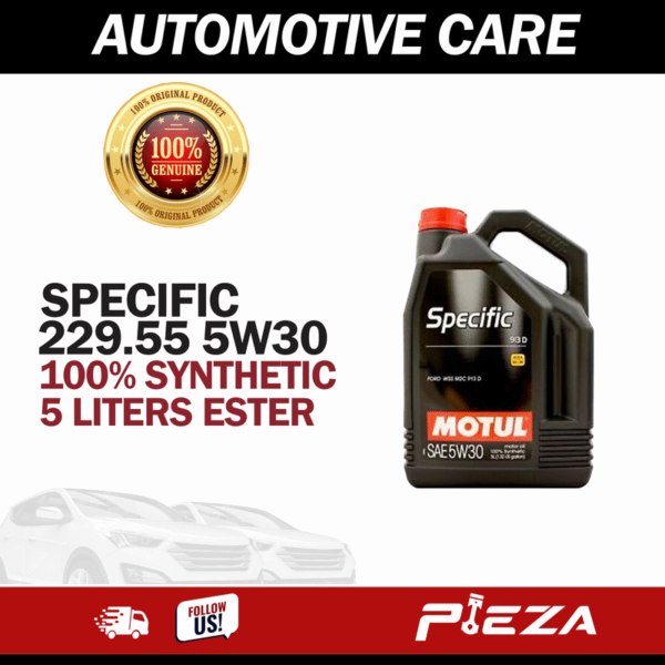 MOTUL Engine Oil Specific BMW Line 100% Synthetic Ester 229.55 5W30 5 Liters