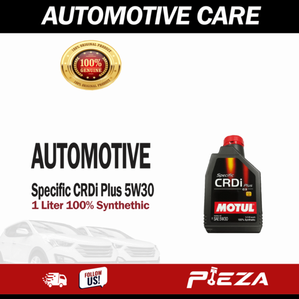 MOTUL Engine Oil Specific CRDi Diesel Series 100% Synthetic PLUS 5W30 1 Liter