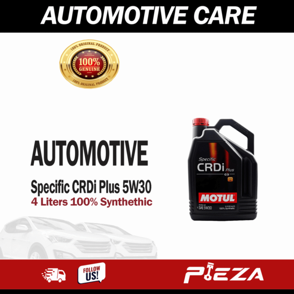 MOTUL Engine Oil Specific CRDi Diesel Series 100% Synthetic PLUS 5W30 4 Liters