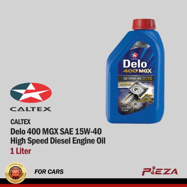 CALTEX Delo 400 MGX SAE 15W-40 High Speed Diesel Engine Oil 12x1LP ML3