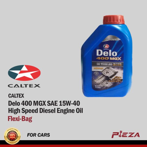 CALTEX Delo 400 MGX SAE 15W-40 High Speed Diesel Engine Oil Flexi-Bag