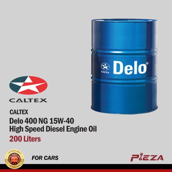 CALTEX Delo 400 MGX SAE 15W-40 High Speed Diesel Engine Oil 200 Liters