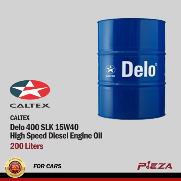 CALTEX Delo 400 SLK 15W40 High Speed Diesel Engine Oil 200 Liters