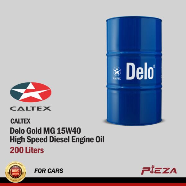 CALTEX Delo Gold MG 15W40 High Speed Diesel Engine Oil 200 Liters