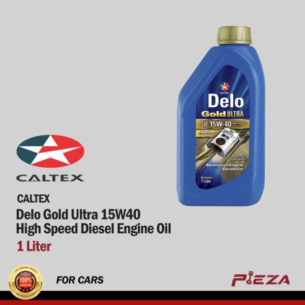 CALTEX Delo Gold Ultra 15W40 High Speed Diesel Engine Oil 12x1LP ML3