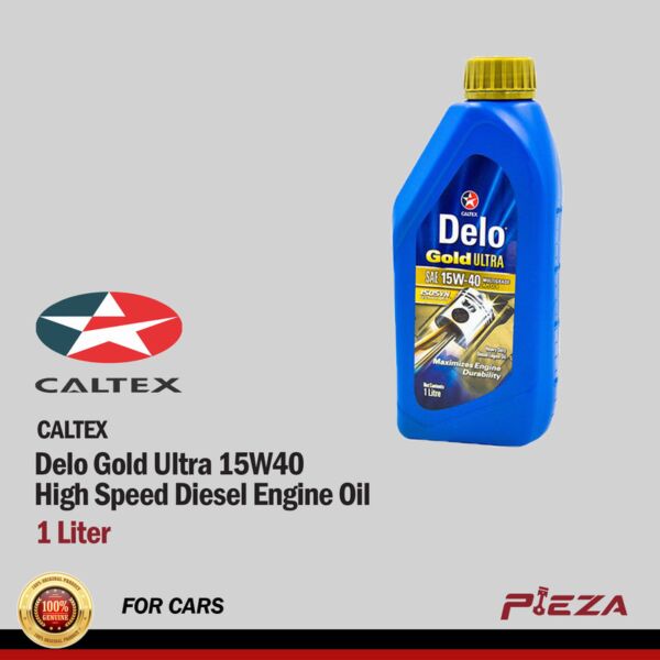 CALTEX Delo Gold Ultra 15W40 High Speed Diesel Engine Oil 1 Liter