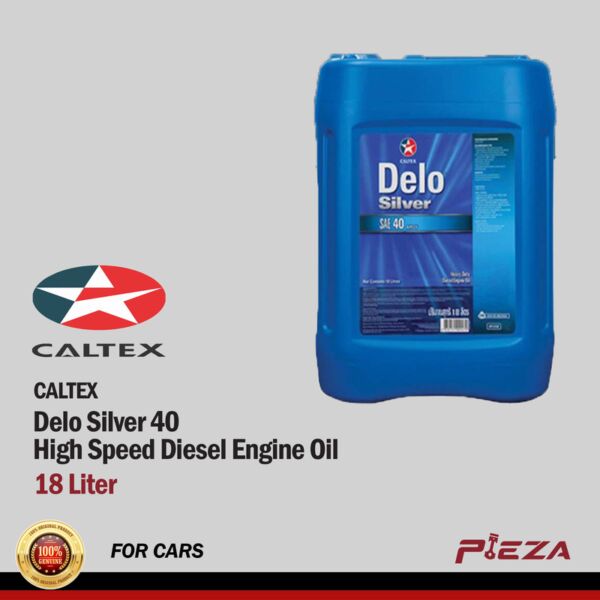 CALTEX Delo Silver 40 High Speed Diesel Engine Oil 18 Liters