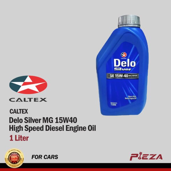 CALTEX Delo Silver MG 15W40 High Speed Diesel Engine Oil 1 Liter