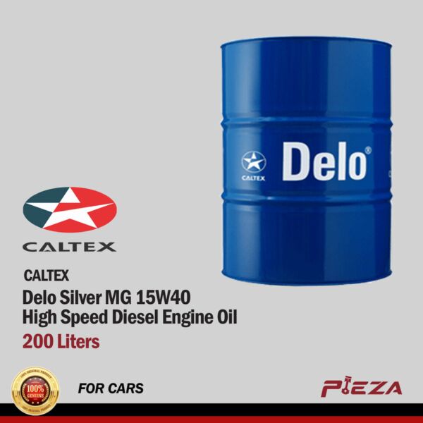 CALTEX Delo Silver MG 15W40 High Speed Diesel Engine Oil 200 Liters