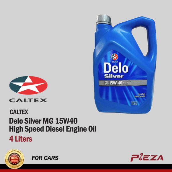 CALTEX Delo Silver MG 15W40 High Speed Diesel Engine Oil 4 Liters