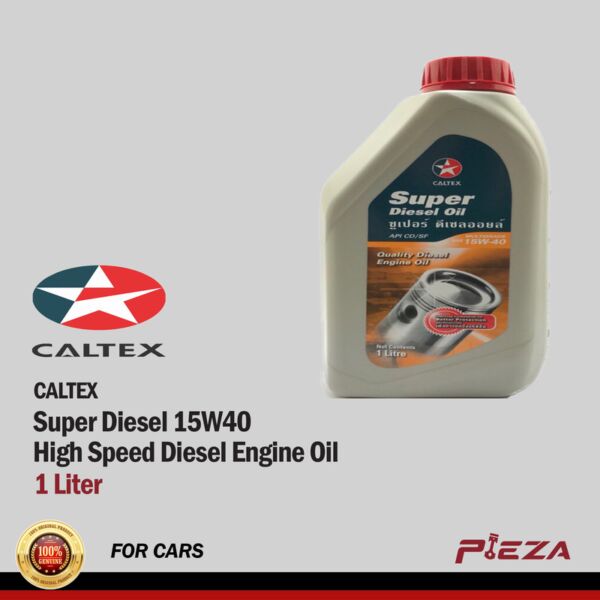 CALTEX Super Diesel 15W40 High Speed Diesel Engine Oil 1 Liter