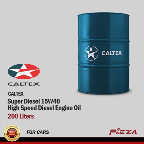 CALTEX Super Diesel 15W40 High Speed Diesel Engine Oil 200 Liters