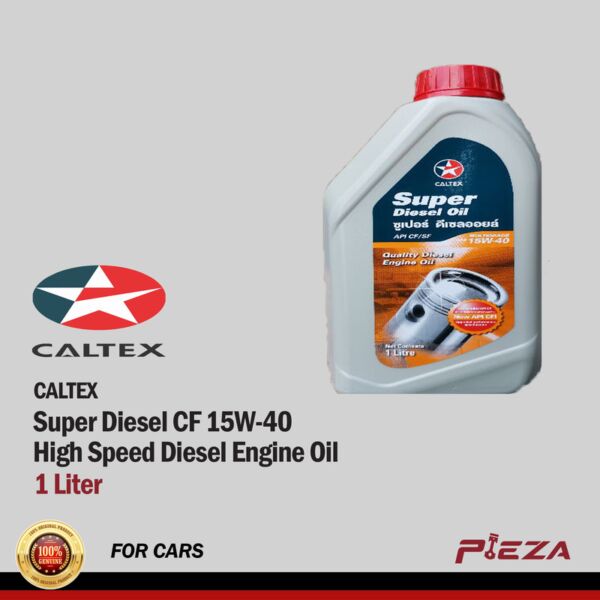 CALTEX Super Diesel CF 15W-40 High Speed Diesel Engine Oil 1 Liter