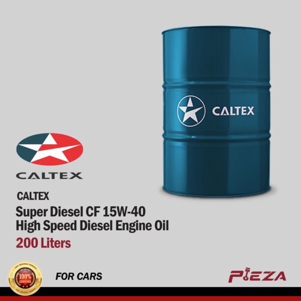 CALTEX Super Diesel CF 15W-40 High Speed Diesel Engine Oil 200 Liters