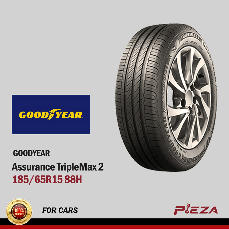 Goodyear Assurance TripleMax 185/65 R15 88H Tubeless Car Tyre (Home  Delivery) (GY015) : : Car & Motorbike