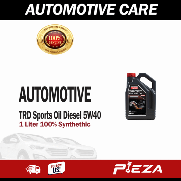 MOTUL Engine Oil TRD Sport Oil by Motul 100% Synthetic DIESEL 5W40 1 Liter