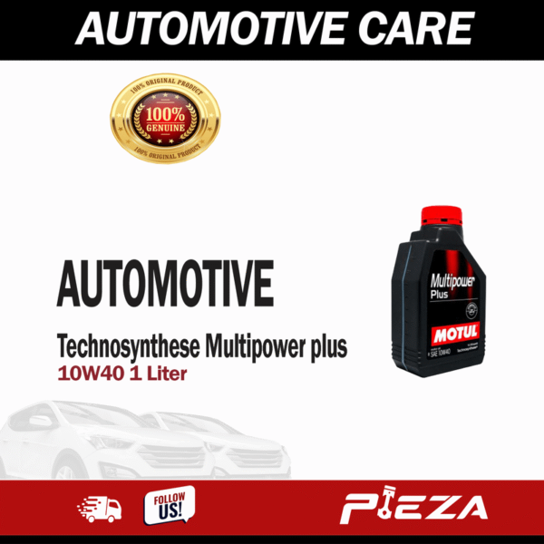 MOTUL Engine Oil Technosynthese MULTIPOWER PLUS 10W40 1 Liter