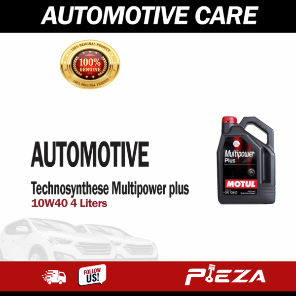 MOTUL Engine Oil Technosynthese MULTIPOWER PLUS 10W40 4 Liters