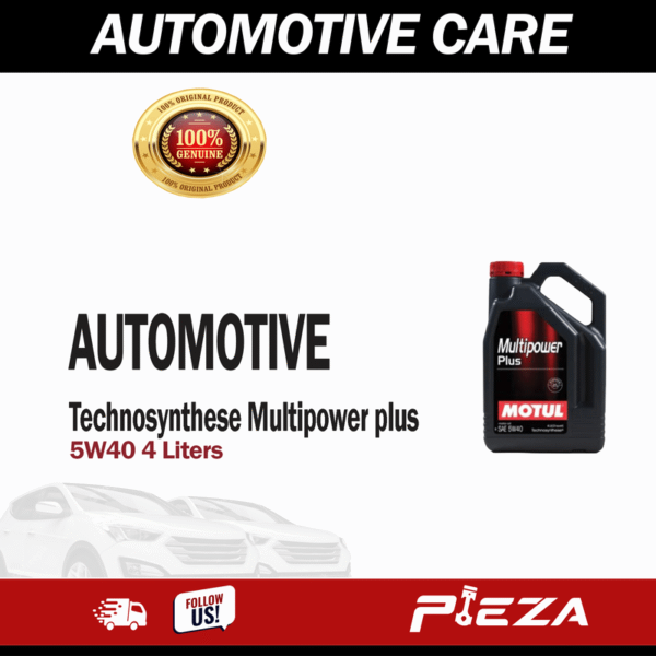 MOTUL Engine Oil Technosynthese MULTIPOWER PLUS 5W40 4 Liters