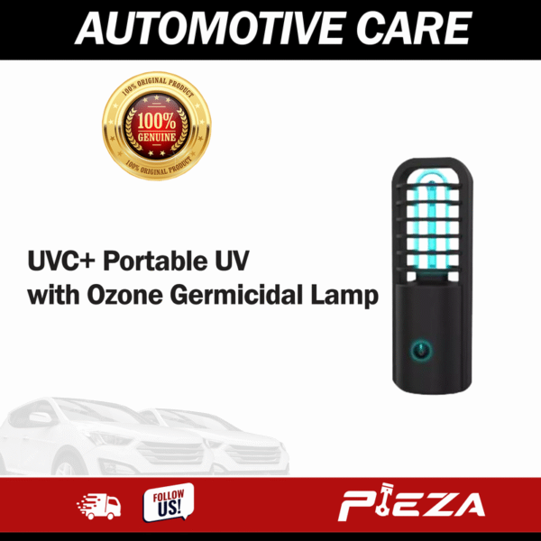 UVC+ Portable UV with Ozone Germicidal Lamp