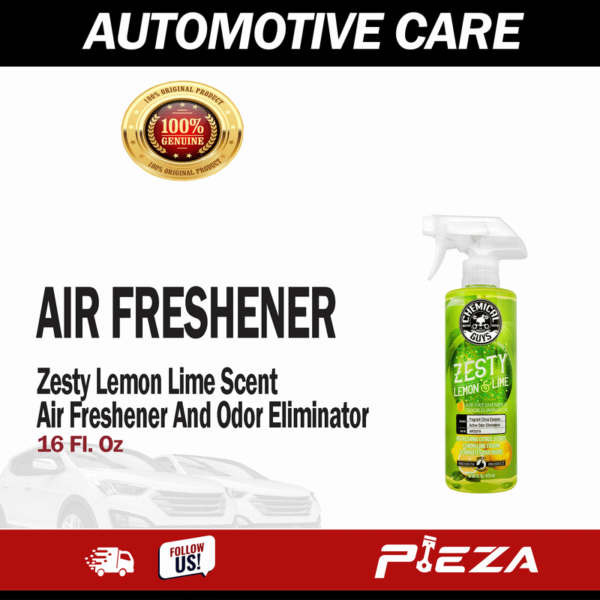 CHEMICAL GUYS Zesty Lemon & Lime Scent Air Freshener 16oz Pieza
